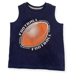 Navy Vintage Sarter brand kids tank top.